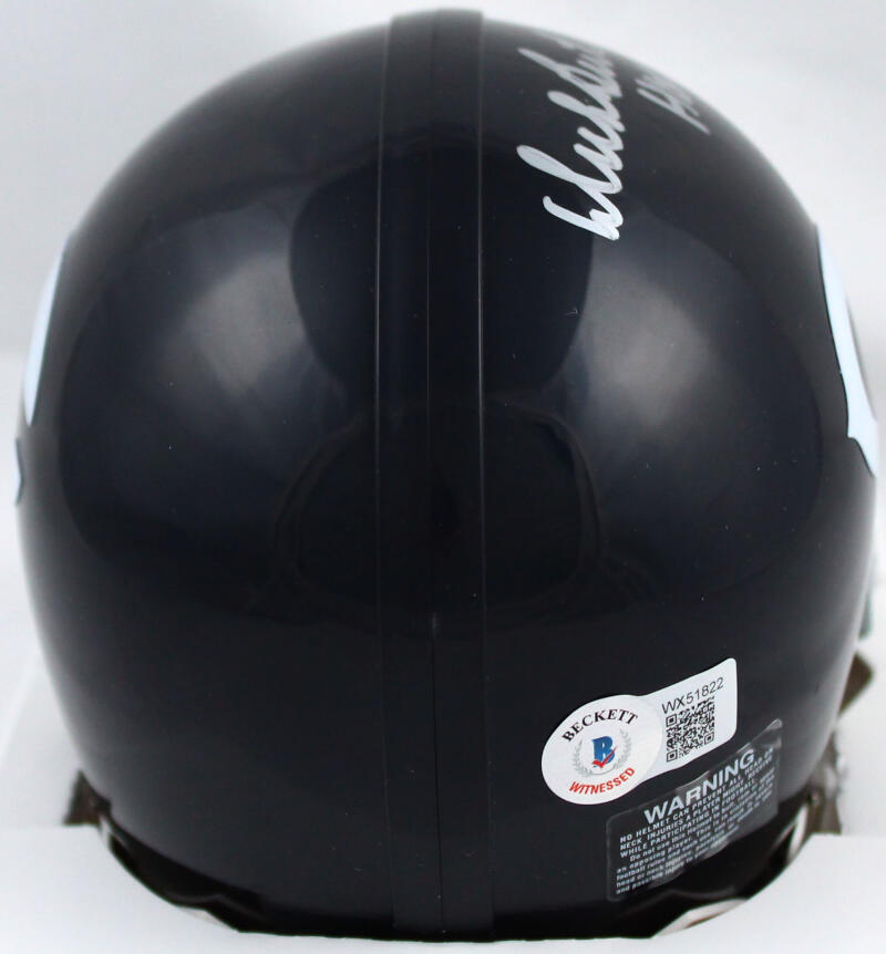 Dick Butkus Signed Chicago Bears 62-73 Speed Mini Helmet w/ HOF - Beckett W Holo