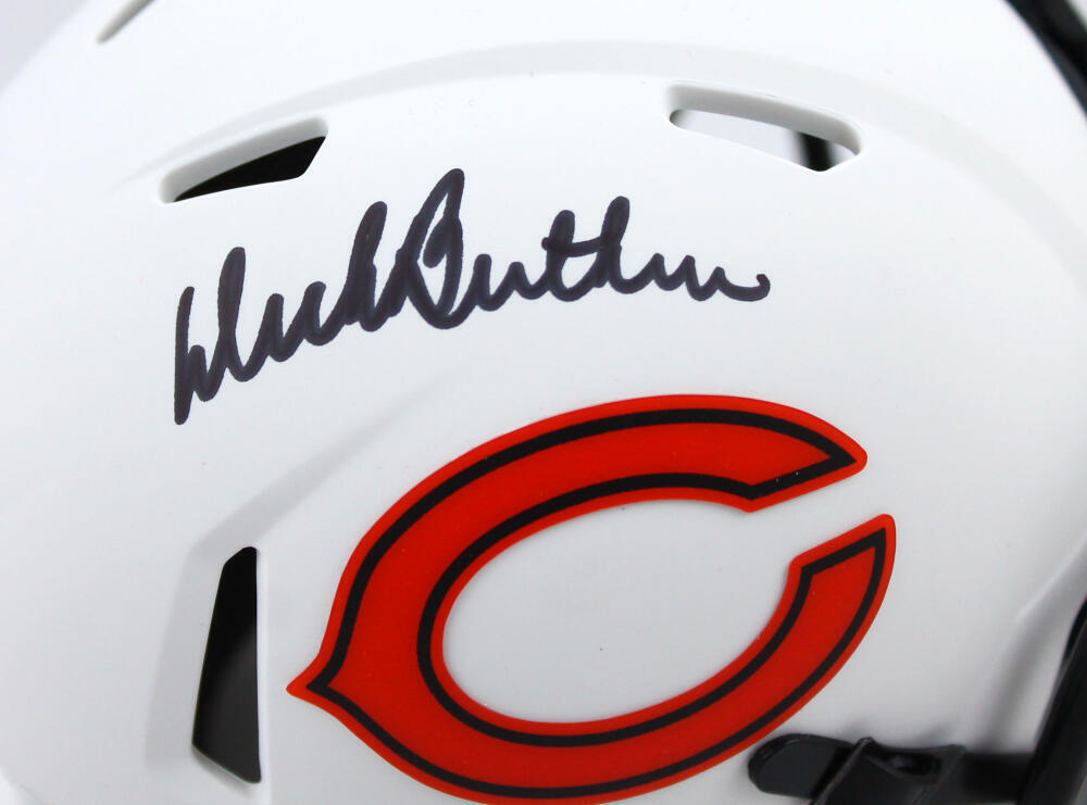 Dick Butkus Autographed Chicago Bears Lunar Speed Mini Helmet - Beckett W Holo