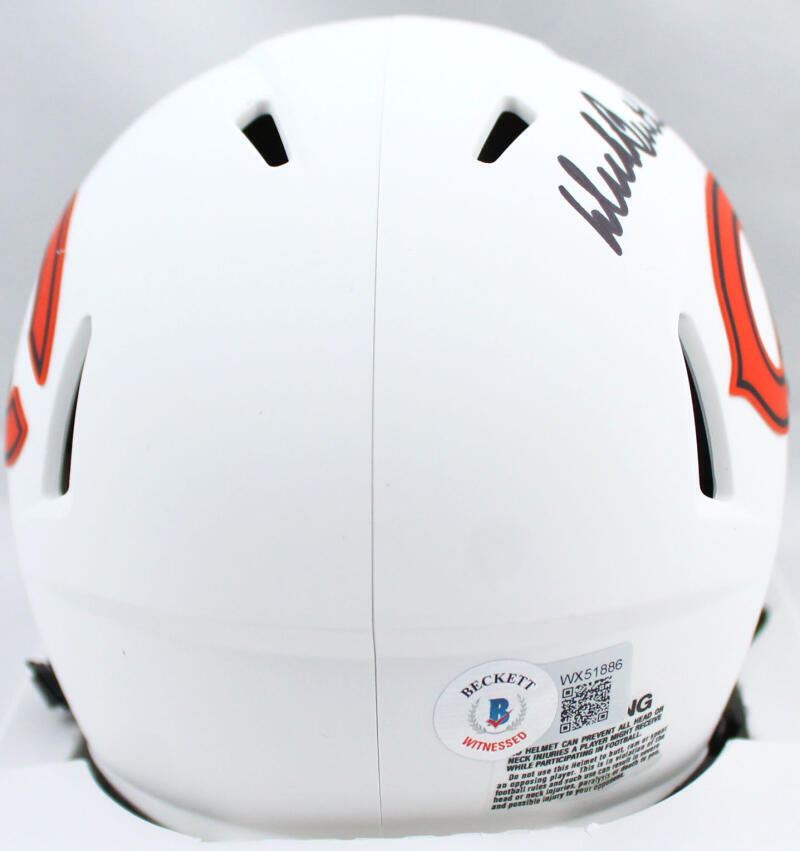 Dick Butkus Autographed Chicago Bears Lunar Speed Mini Helmet - Beckett W Holo