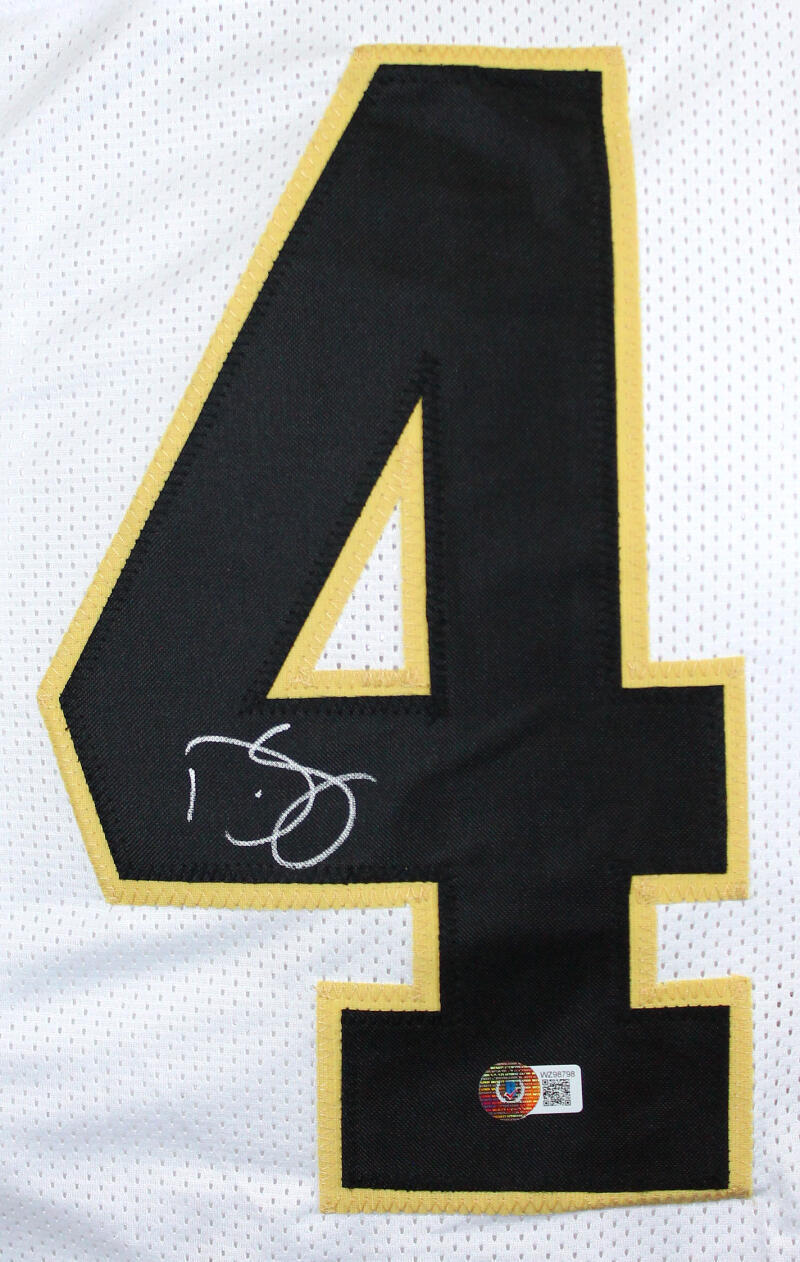 Darren Sproles Autographed White Pro Style Jersey-Beckett W Hologram *Silver
