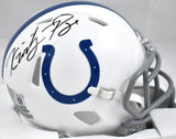 Kwity Paye Autographed Colts Speed Mini Helmet -Beckett W Hologram *Black