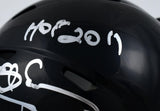 Deion Sanders Signed Falcons 90-92 Speed Mini Helmet w/HOF-Beckett W Hologram