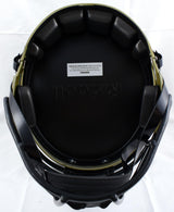 Deion Sanders Signed 49ers F/S Salute to Service Speed Helmet-Beckett W Hologram