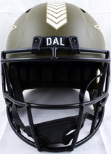 Deion Sanders Signed Cowboys F/S Salute to Service Speed Helmet-Beckett W Holo