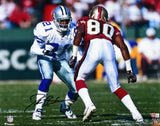 Deion Sanders Signed Dallas Cowboys 16x20 Face Off Photo - Beckett W Hologram
