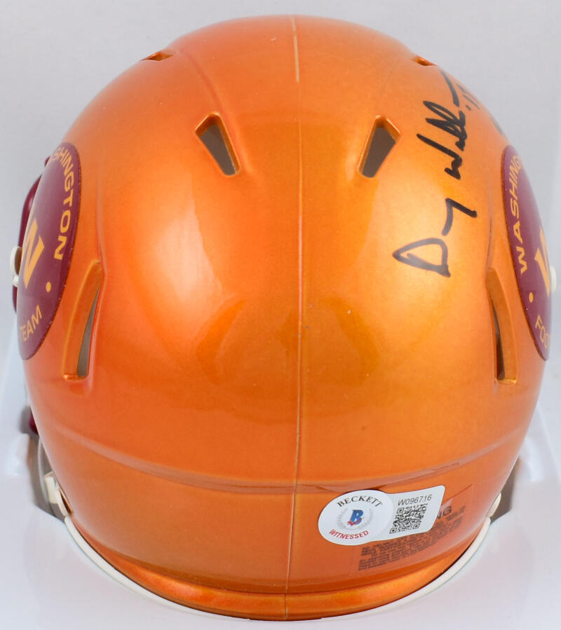 Doug Williams Signed Washington Flash Speed Mini Helmet w/SB MVP- Beckett W Holo