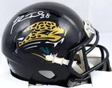 Fred Taylor Signed Jacksonville Jaguars 95-12 Speed Mini Helmet-Beckett W Holo