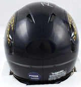 Fred Taylor Signed Jacksonville Jaguars 95-12 Speed Mini Helmet- Prova *Silver