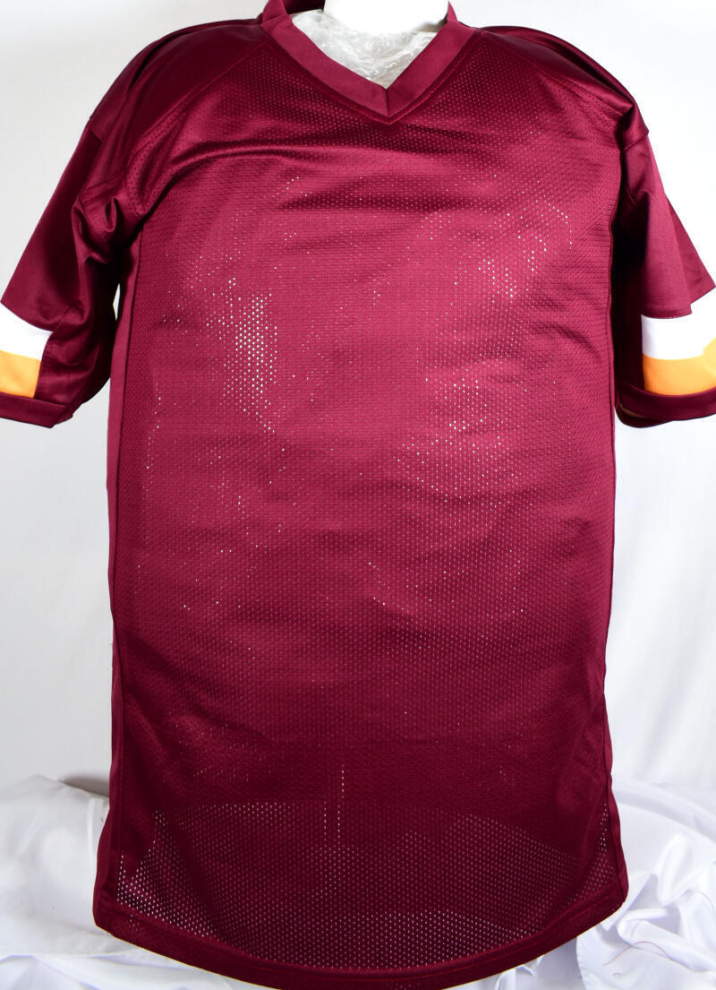Rypien Riggins Williams Signed Maroon Pro Style Jersey w/SB MVP- Beckett W Holo