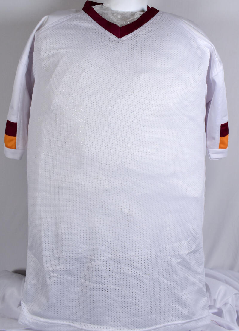 Rypien Riggins Williams Signed White Pro Style Jersey w/SB MVP- Beckett W Holo