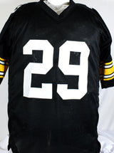 Barry Foster Autographed Black Pro Style Jersey w/ 92 All Pro - Prova *Black