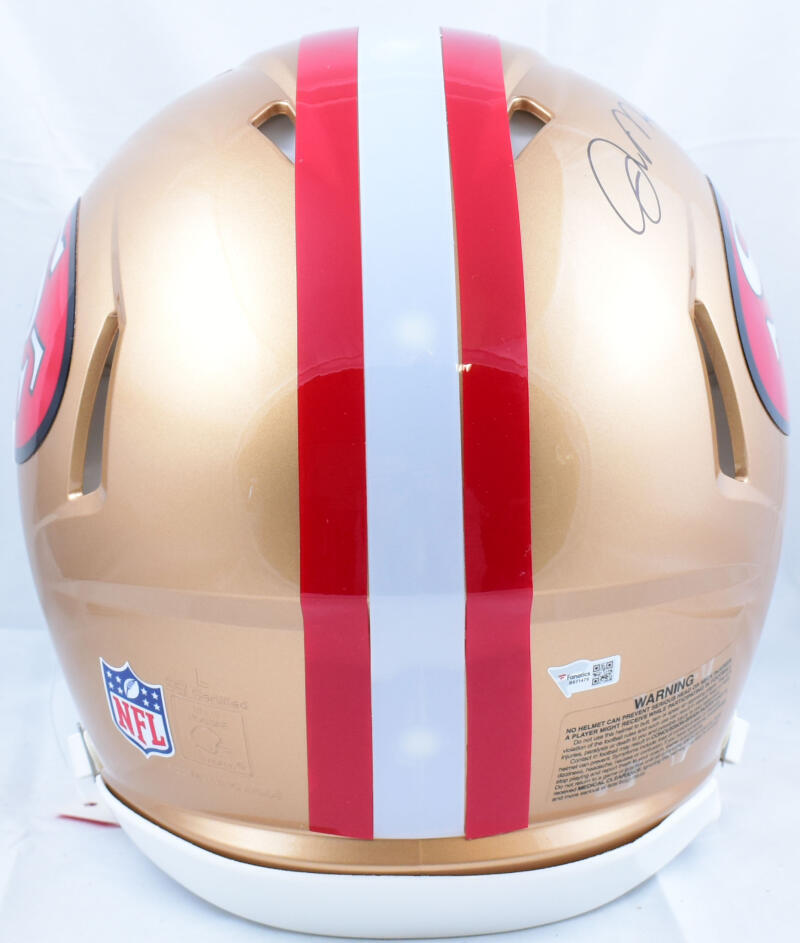 Joe Montana Signed San Francisco 49ers F/S 64-95 Speed Authentic Helmet-Fanatics