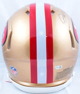 Joe Montana Signed San Francisco 49ers F/S 64-95 Speed Authentic Helmet-Fanatics
