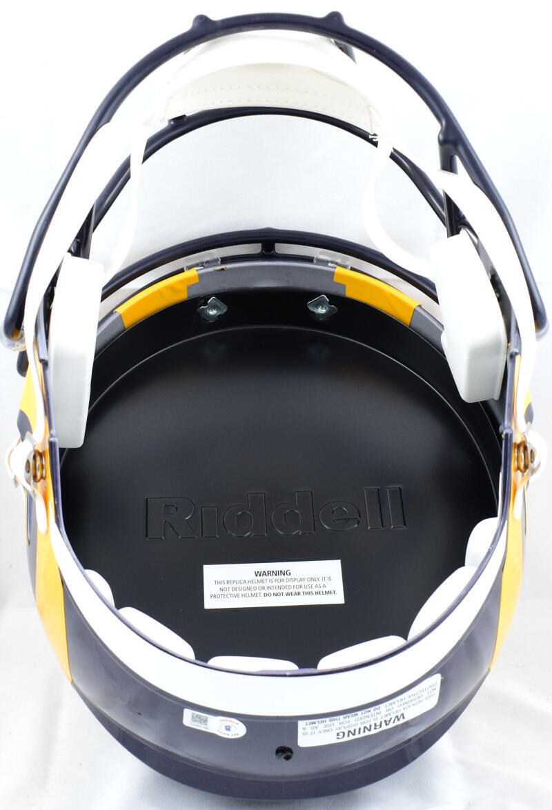 Eric Dickerson Autographed F/S Rams 81-99 Speed Helmet W/HOF- Beckett W Hologram