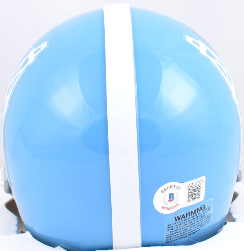 Earl Campbell Signed Houston Oilers 60-62 TB Mini Helmet w/HOF - Beckett W Holo