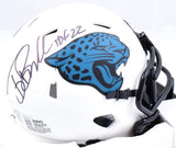 Tony Boselli Autographed Jaguars Lunar Speed Mini Helmet w/HOF-Beckett W Holo