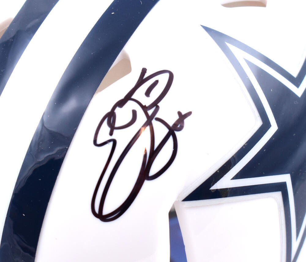 Emmitt Smith Autographed Dallas Cowboys ALT 22 Speed Mini Helmet-Beckett W Holo