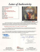 Van Halen (4) Eddie, Alex, Anthony & Hagar Signed 5150 Album Cover JSA #BB62237