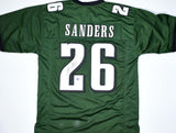 Miles Sanders Autographed Green Pro Style Jersey- Beckett W Hologram *Black