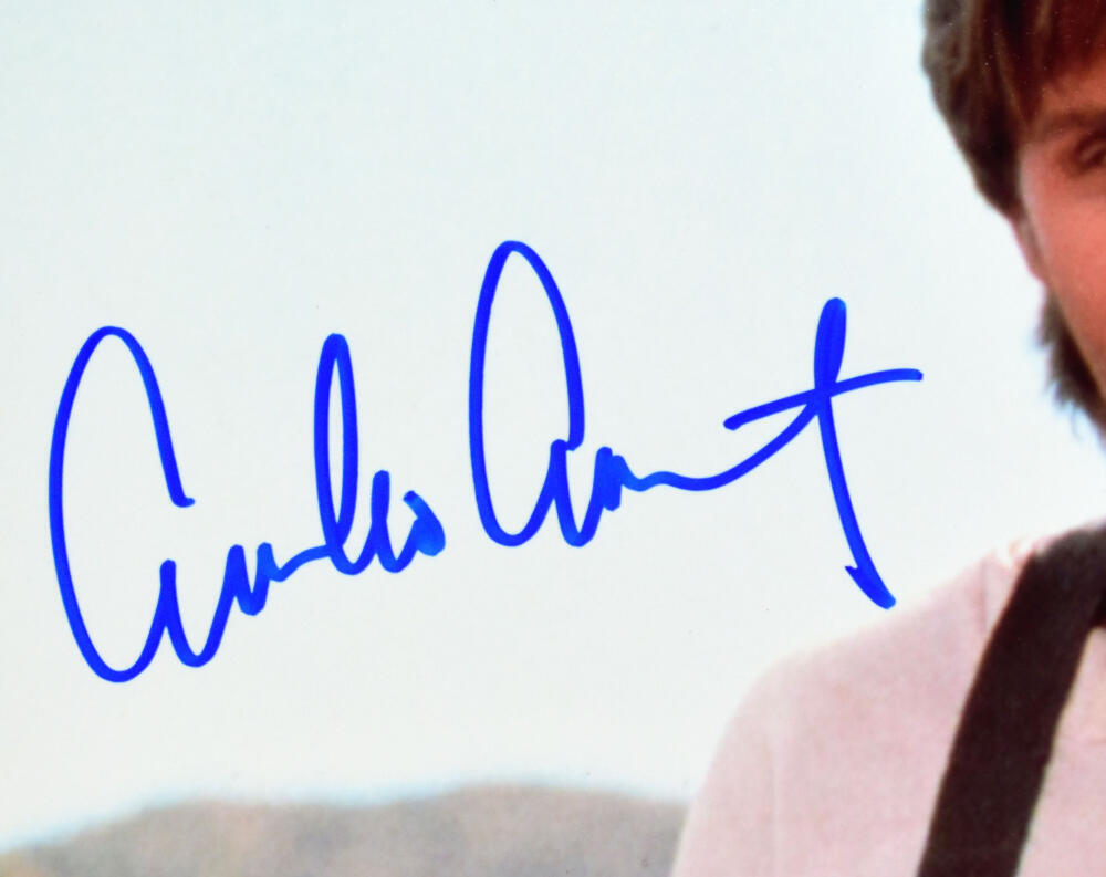 Emilio Estevez Autographed Young Guns 11x14 Billy the Kid Photo - Beckett W Holo