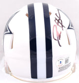 Deion Sanders Autographed Dallas Cowboys Alt 22 Speed Mini Helmet-Beckett W Holo