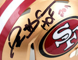 Deion Sanders Signed San Francisco 49ers Speed Mini Helmet w/HOF-Beckett W Holo