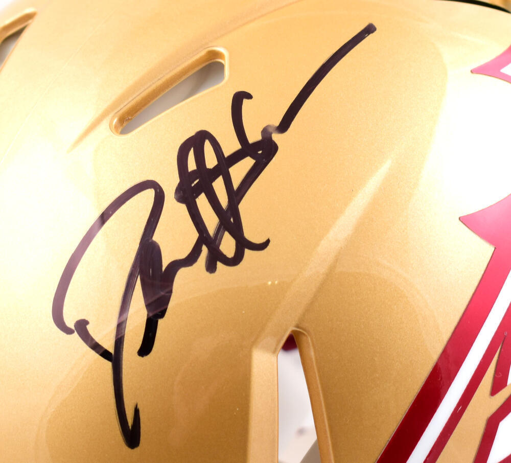Deion Sanders Signed Florida State F/S 2022 Speed Authentic Helmet-BeckettW Holo