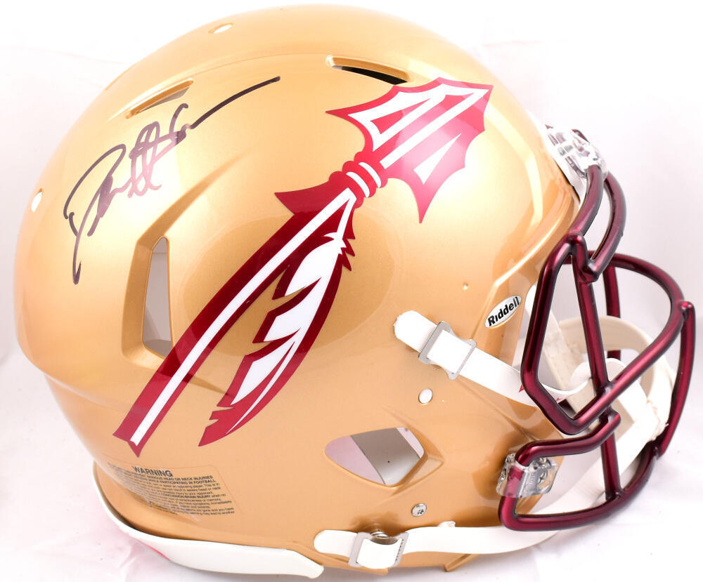 Deion Sanders Signed Florida State F/S 2022 Speed Authentic Helmet-BeckettW Holo