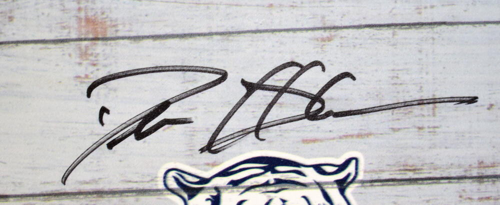 Deion Sanders Signed Jackson State Tigers Wooden Sign #1- Beckett W Hologram