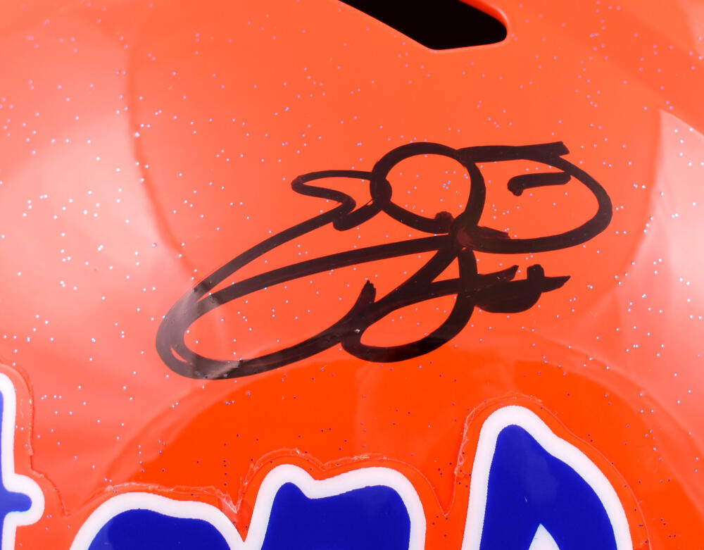 Emmitt Smith Autographed Florida Gators F/S Speed Helmet - Beckett W Hologram