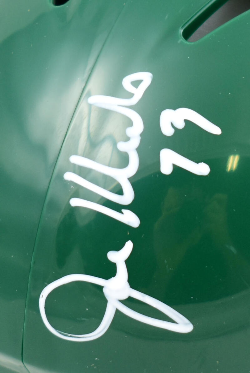 Joe Klecko Autographed Jets 78-89 Speed Mini Helmet w/HOF-Beckett W Hologram