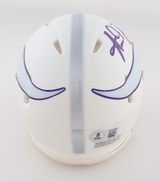 Aaron Jones Signed Vikings Alternative Mini Helmet - Beckett