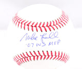 Mike Lowell Autographed Rawlings OML Baseball w/ 07 WS MVP- Beckett W Hologram