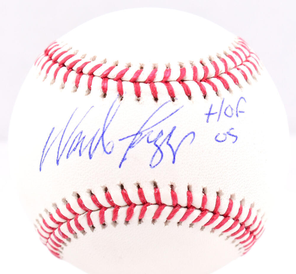 Wade Boggs Autographed Rawlings OML Baseball w/ HOF - Beckett W Hologram *Blue