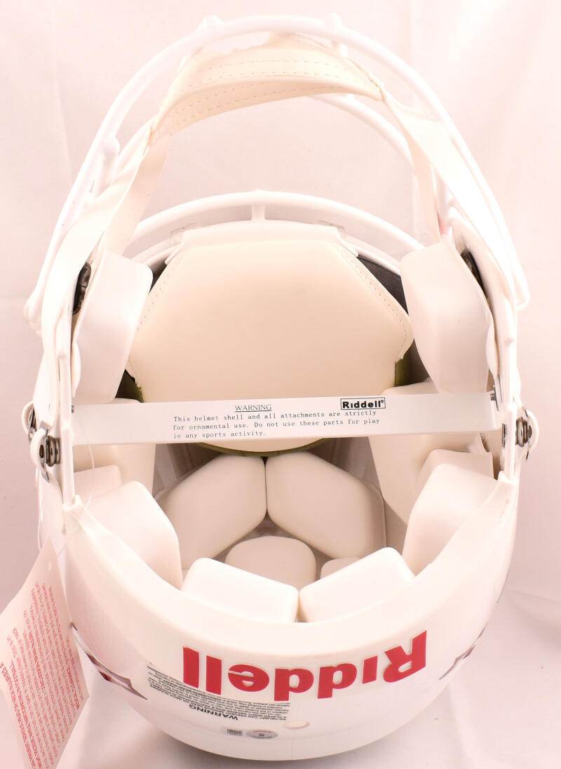 Deion Sanders Signed Florida State F/S White ALT Speed Authentic Helmet-BAW Holo