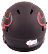 Christian Harris Autographed Texans Eclipse Speed Mini Helmet-Beckett W Hologram