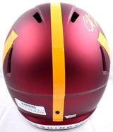 Chase Young Autographed Washington Commanders F/S Speed Helmet-Fanatics *Yellow