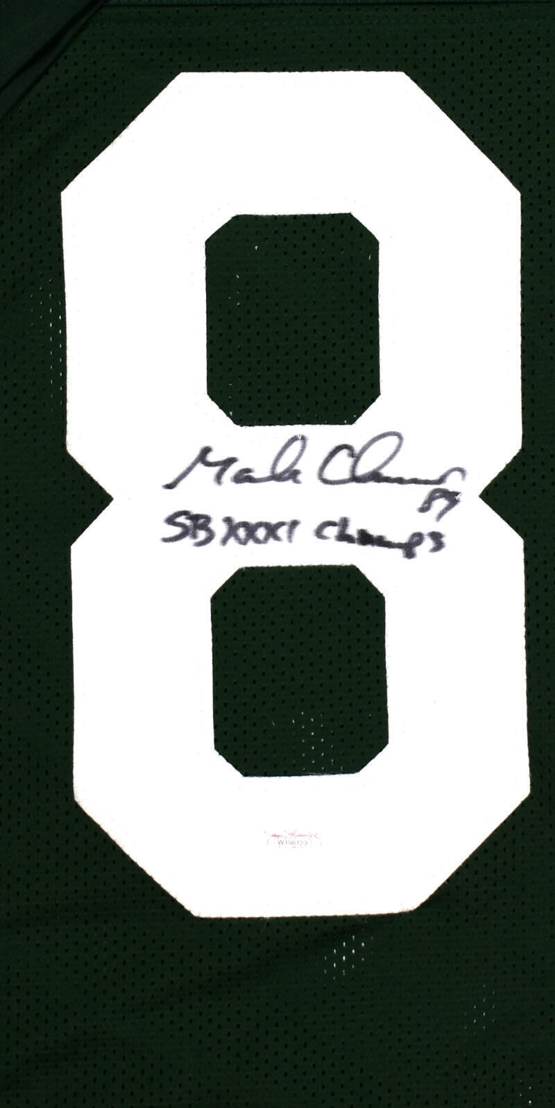 Mark Chmura Autographed Green Pro Style Jersey w/SB Champs - JSA W *Black