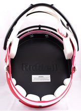 T.J. Watt Autographed Wisconsin Badgers Amp Speed F/S Helmet- Ba W Holo *Silver