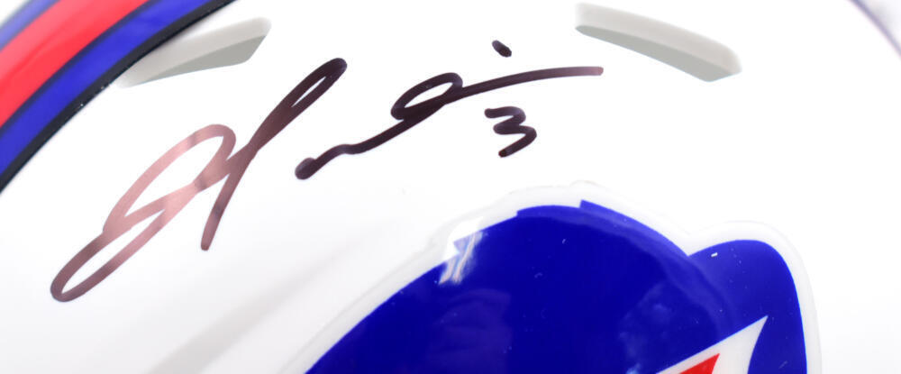 Damar Hamlin Autographed Buffalo Bills Speed Mini Helmet-Beckett W Hologram