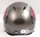 Dexter Jackson Autographed Buccaneers Speed Mini Helmet w/SB MVP- Beckett W Holo
