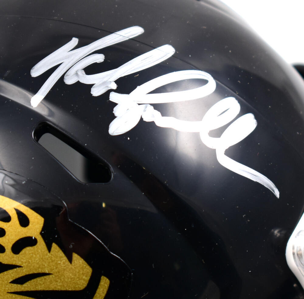 Mark Brunell Fred Taylor Signed Jaguars Speed Mini Helmet - Prova Beckett W Holo