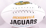 Mark Brunell Autographed Jacksonville Jaguars Logo Football - Prova *Black