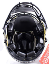 Derek Carr Signed Saints F/S Salute to Service Speed Authentic Helmet-BA W Holo