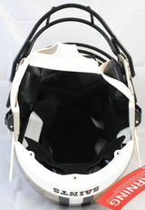 Derek Carr Autographed New Orleans Saints F/S Speedflex Helmet - Beckett W Holo