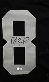 Randy Moss Autographed Black Pro Style Jersey - Beckett W Hologram *Black
