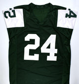 Darrelle Revis Autographed Green Pro Style Jersey w/HOF - Beckett W Hologram