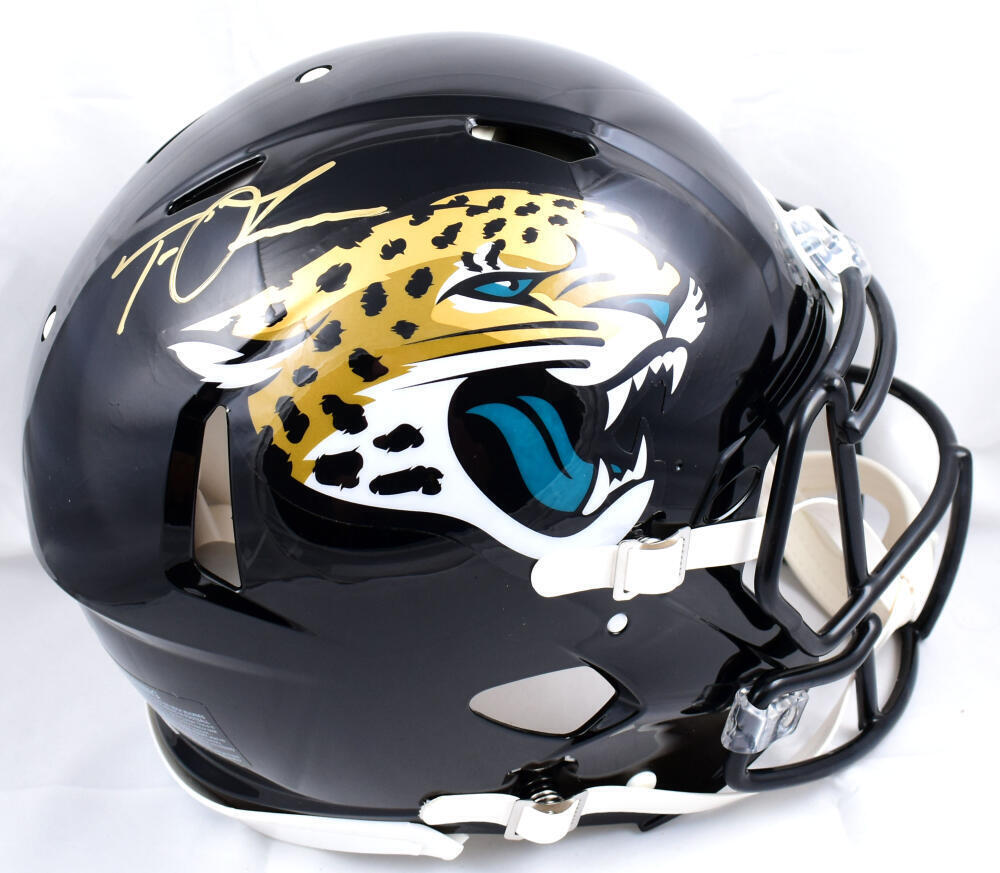 Trevor Lawrence Signed Jacksonville Jaguars F/S Speed Authentic Helmet- Fanatics