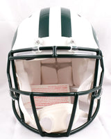Darrelle Revis Signed Jets F/S 98-18 Speed Authentic Helmet w/HOF-Beckett W Holo