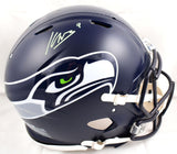 Kenneth Walker III Signed Seattle Seahawks F/S Speed Authentic Helmet- BA W Holo